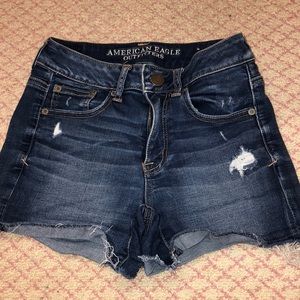 American eagle jean shorts size 2